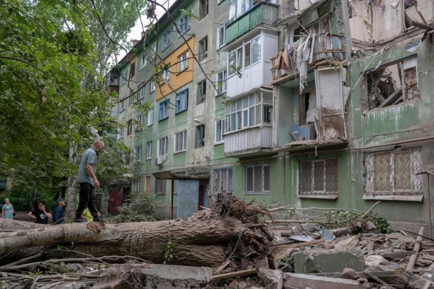 After nuclear plant damage, Zelenskyy condemns Russian "terror"