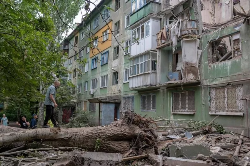 After nuclear plant damage, Zelenskyy condemns Russian "terror"