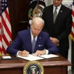 Biden signs abortion order, says Republicans undermines women's power