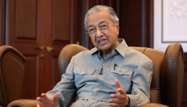 Former Malaysian Prime Minister Mahathir is in the hospital after testing positive for COVID-19