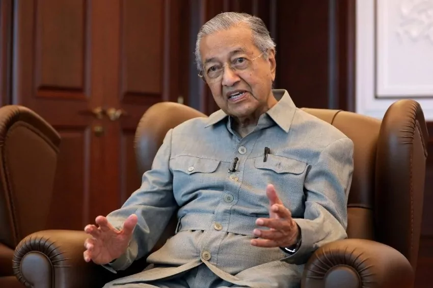 Former Malaysian Prime Minister Mahathir is in the hospital after testing positive for COVID-19