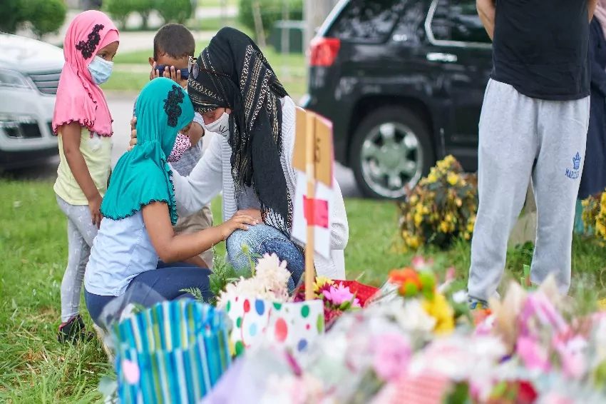 In the United States, a man has been charged for killing Muslim men