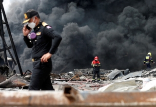 Multiple explosions and arson attacks have struck Thailand's restive south