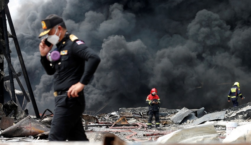 Multiple explosions and arson attacks have struck Thailand's restive south