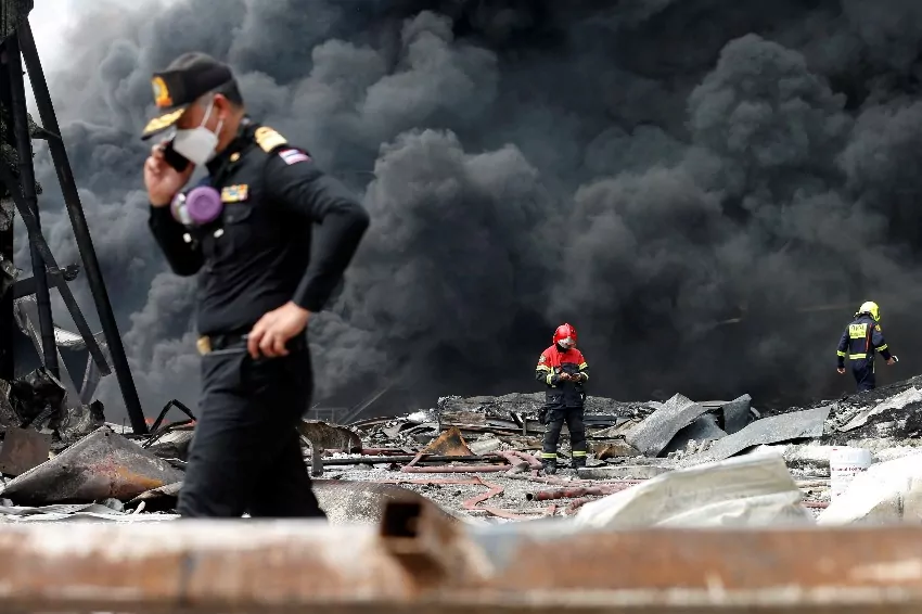 Multiple explosions and arson attacks have struck Thailand's restive south