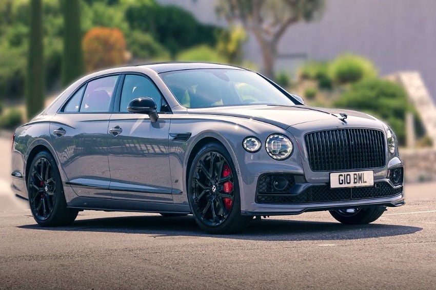 The Bentley Flying Spur V8 is a luxurious, turbocharged powerhouse