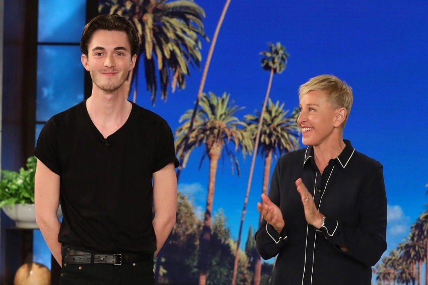 Greyson Chance says Ellen DeGeneres is the most manipulative person ever