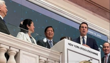 President BBM rings NYSE closing bell