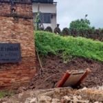 Thailand's 750-year-old city wall falls due to rainstorm