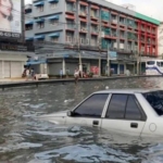 The heaviest rain in two decades pushed Bangkok's canals to breaking point