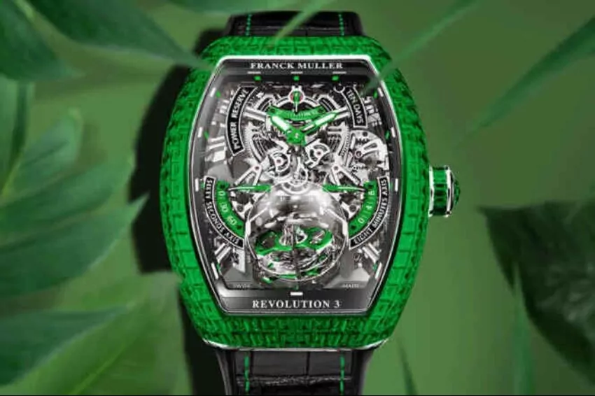 This 1.6 million-dollar Franck Muller watch is the only one in the world