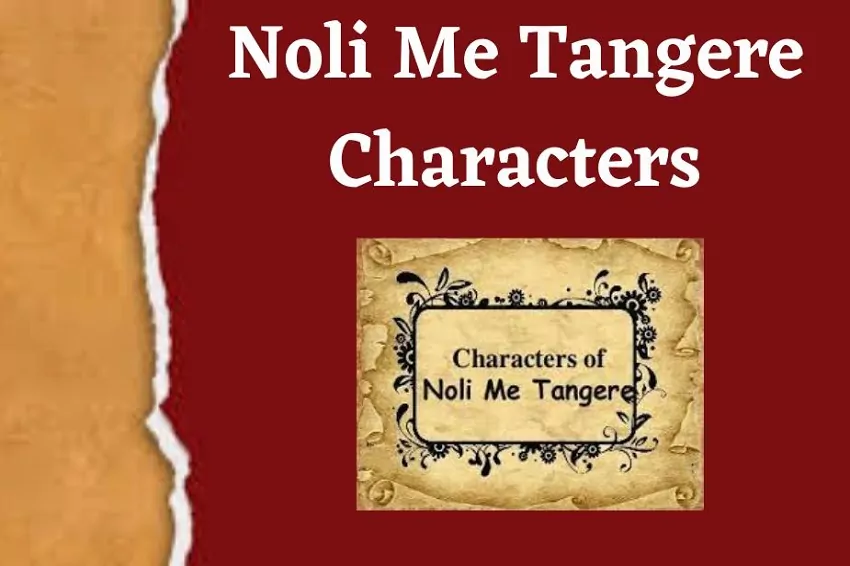 the noli me tangere characters and their representations