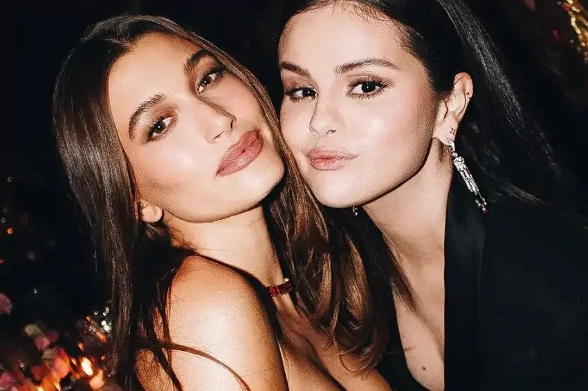 Hailey Bieber and Selena Gomez are 'besties' at the 2022 Academy Museum Gala