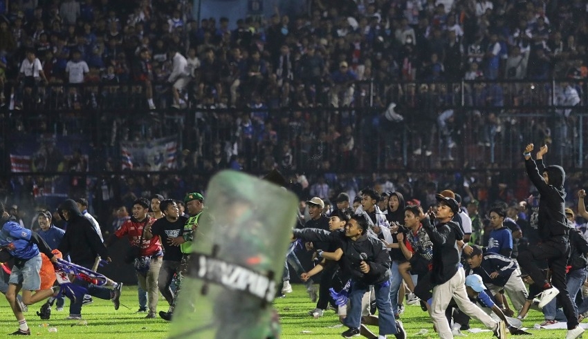 Indonesia is looking into getting top officers for stadium disaster