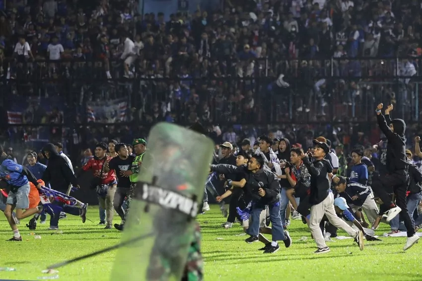 Indonesia is looking into getting top officers for stadium disaster