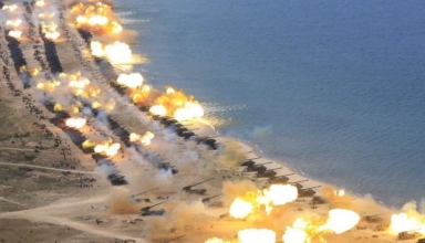 North Korea launches artillery shells off the east and west coasts