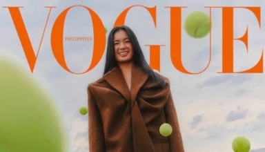 Tennis player Alex Eala appears on the cover of Vogue Philippines