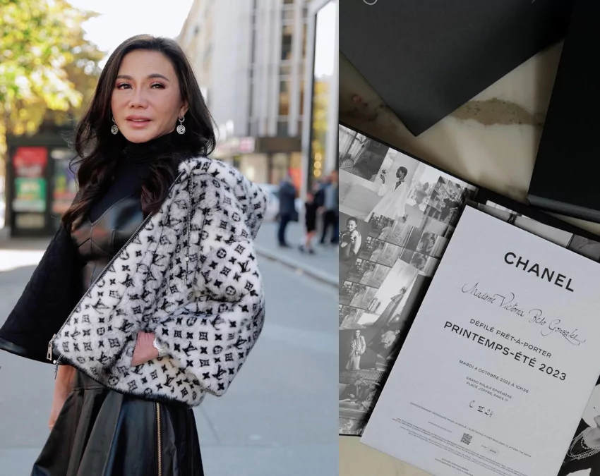Vicki Belo was turned away from a Chanel Fashion Show in Paris