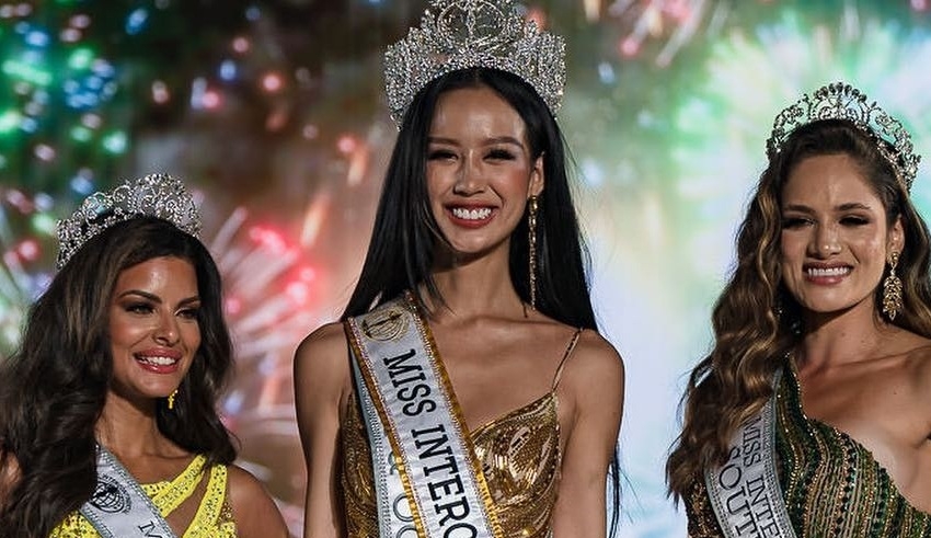 Vietnamese beauty Le Nguyen Bao Ngoc crowned Miss Intercontinental 2022