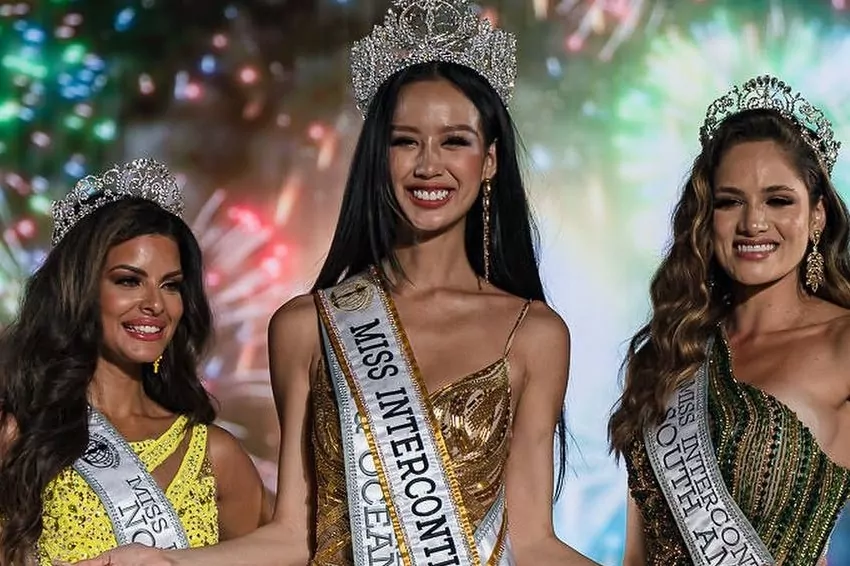 Vietnamese beauty Le Nguyen Bao Ngoc crowned Miss Intercontinental 2022