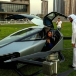 uae flying car x2 makes first public flight in dubai