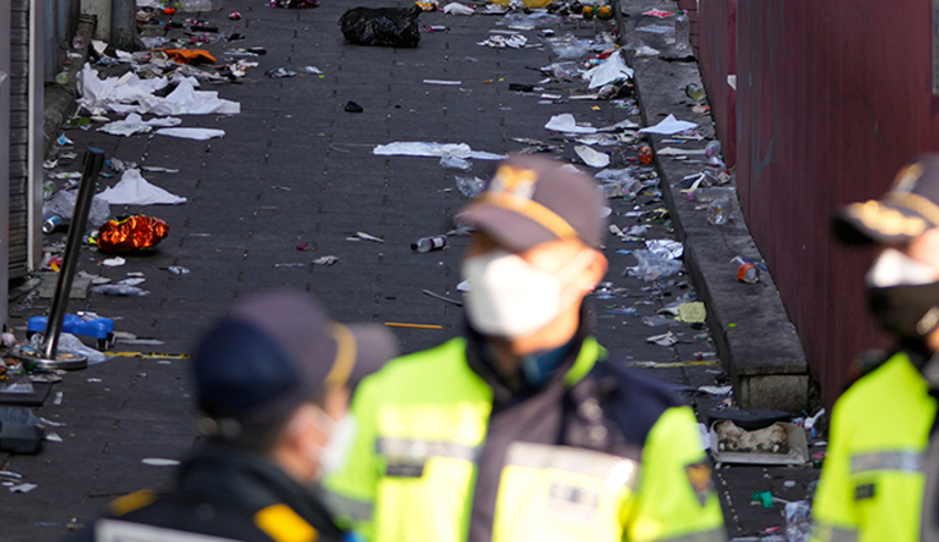 After Halloween, South Korea tightens subway security