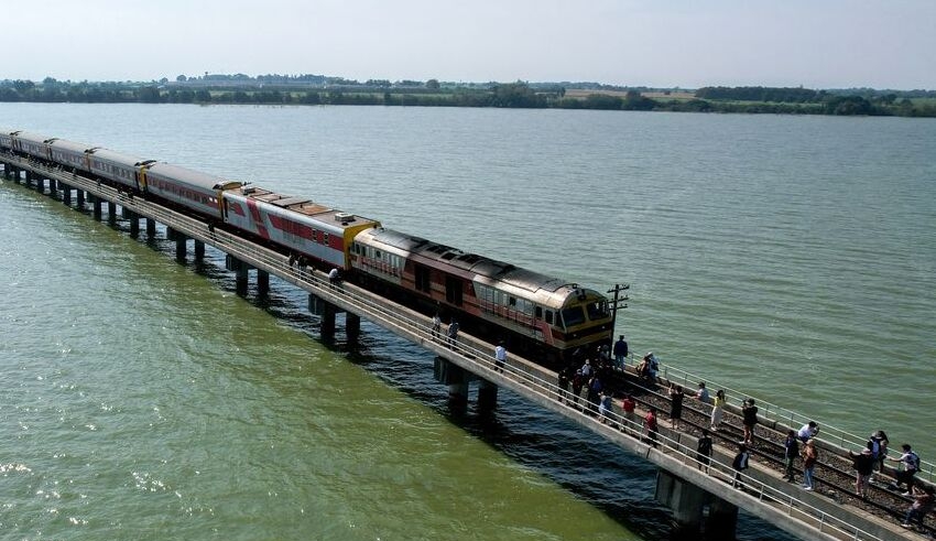 As dams fill up, Thailand's floating train popularity rises