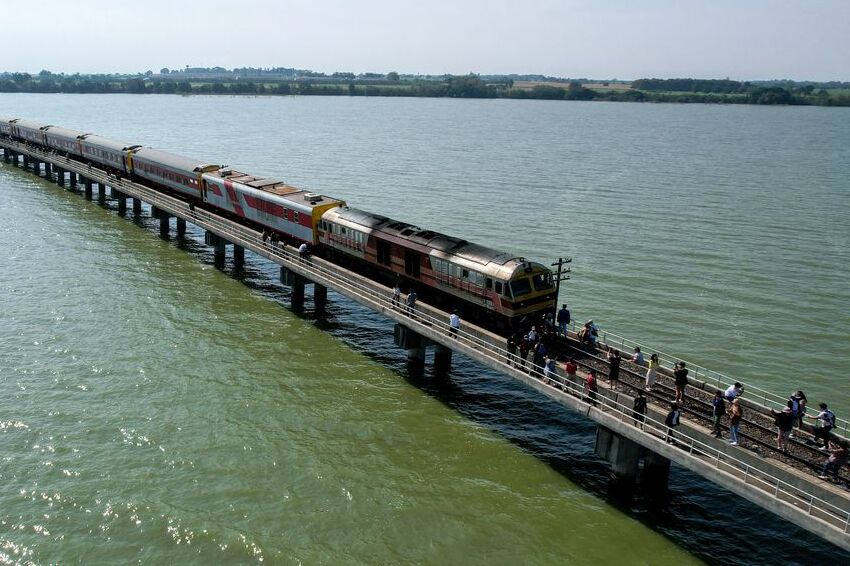 As dams fill up, Thailand's floating train popularity rises