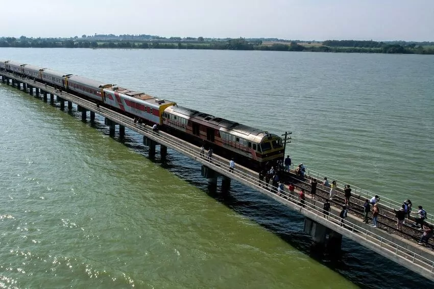 As dams fill up, Thailand's floating train popularity rises