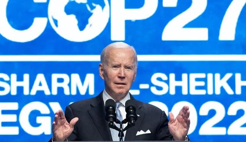 COP27 Biden highlights climate crisis is about the very life of the planet