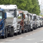 first discussions with striking truckers are planned by south korea