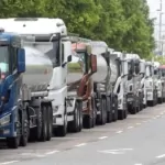 first discussions with striking truckers are planned by south korea