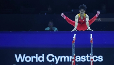 Yulo makes world championship finals in all-around, 3 apparatus