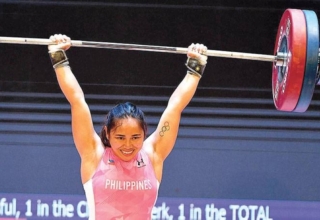 hidilyn diaz wins coveted world championship, completes golden sweep