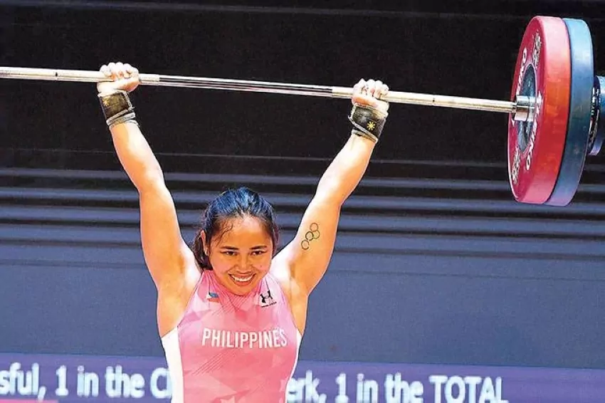 hidilyn diaz wins coveted world championship, completes golden sweep
