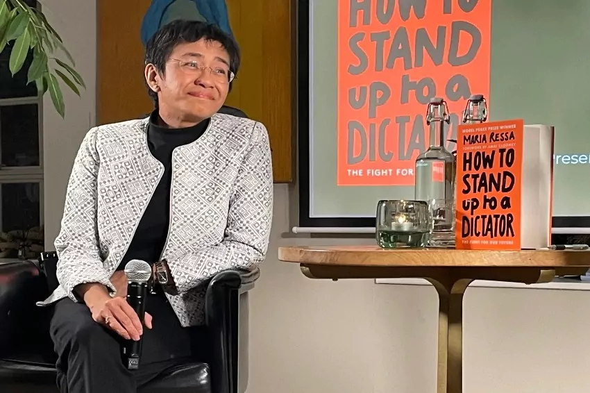 Maria Ressa launches “How to Stand Up to a Dictator” in Philippines