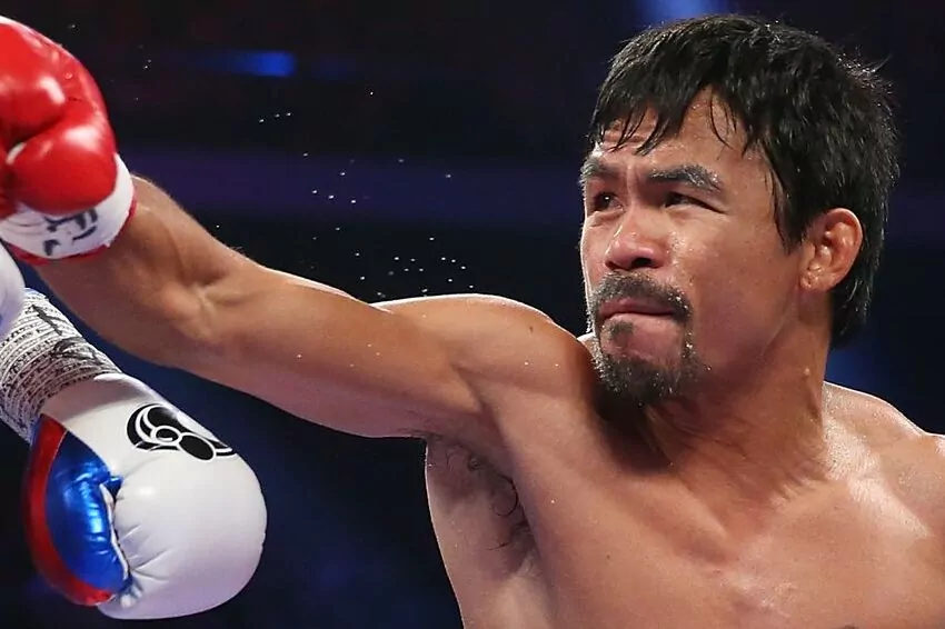 pacquiao dominates dk yoo in exhibition