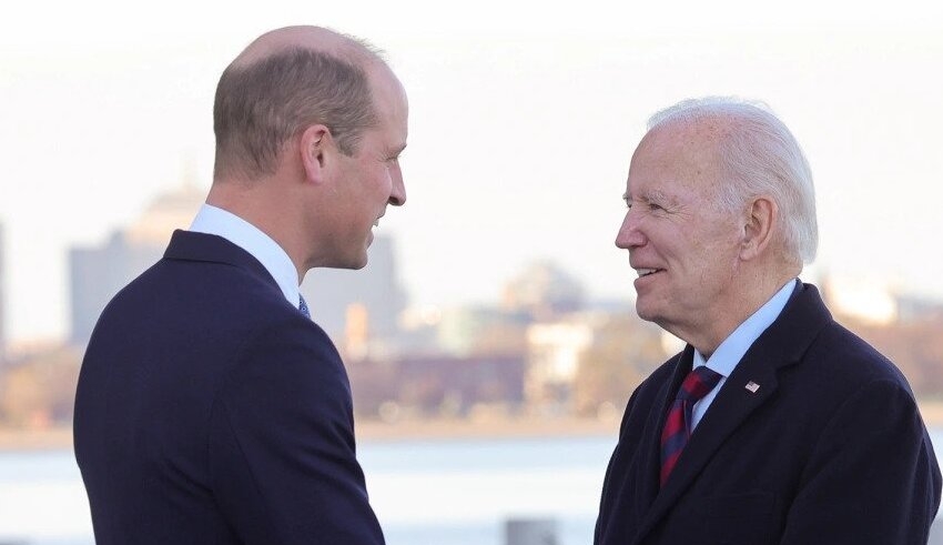 prince william meets president biden and gives out climate prizes