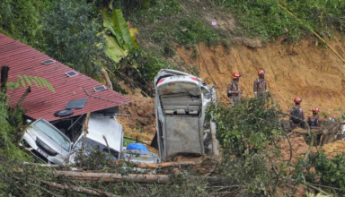 malaysia landslide