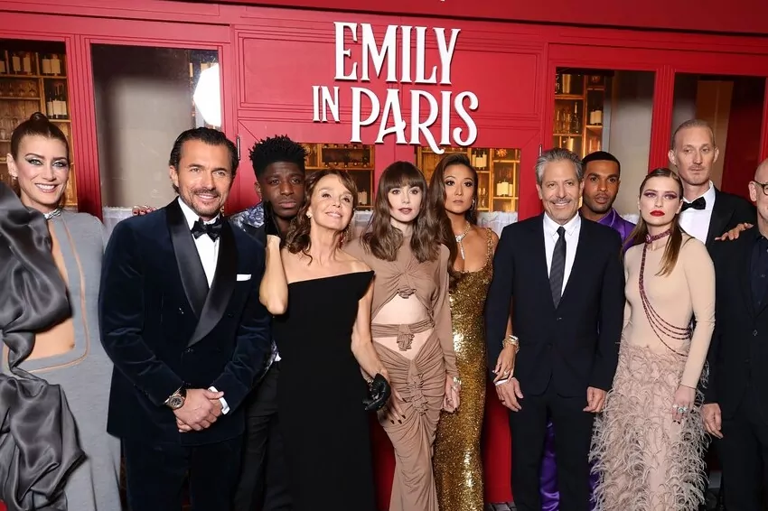 the new season of netflix's 'emily in paris' embraces french life