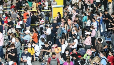 after a power outage, the philippines' main airport scrambles to restore normalcy