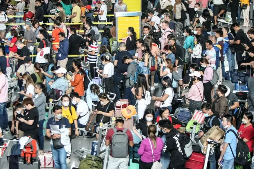 after a power outage, the philippines' main airport scrambles to restore normalcy