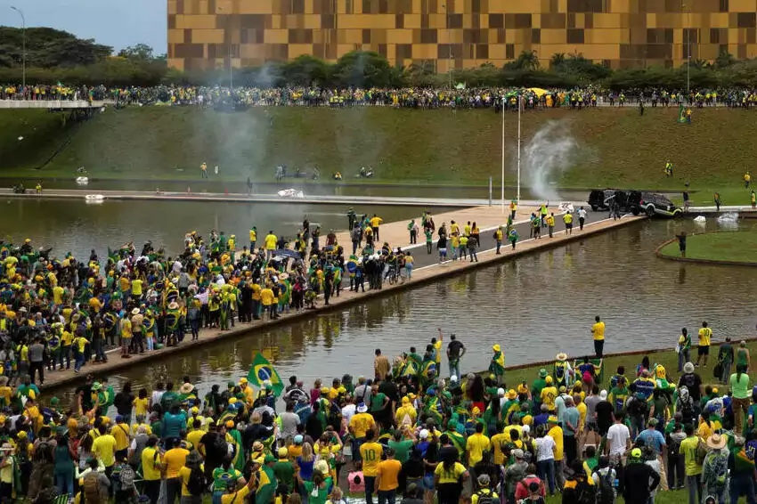 facebook and youtube have removed videos supporting the brazil assault
