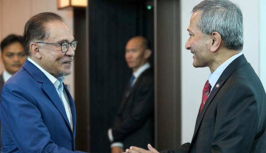 malaysian pm anwar's singapore visit included digital and green economic agreements