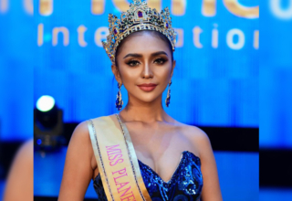 maria luisa varela of the philippines is crowned miss planet international