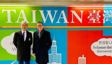taiwan welcomes ex nato secretary general