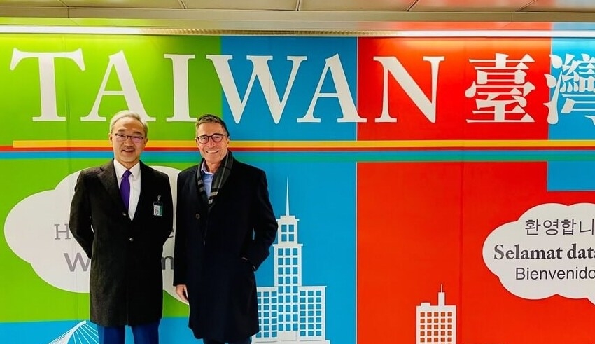 taiwan welcomes ex nato secretary general