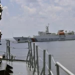 chinas coast guard monitors a gas field near indonesia