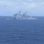 indonesia dispatches warship to keep an eye on chinese coast guard ship
