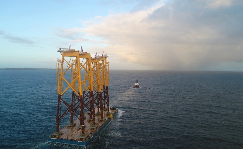saint brieuc wind farms initial phase of construction is finished by iberdrola